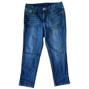 Seven7 Zippered Ankle Jeans sz 10